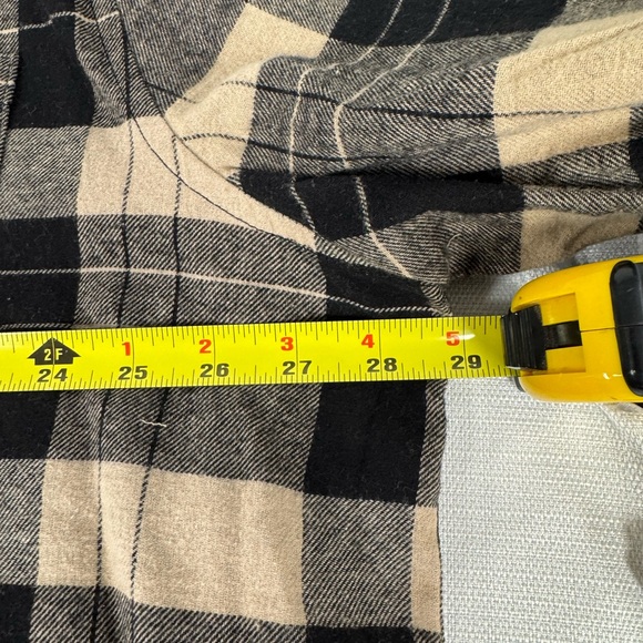 Saddlebred Men’s 2X Black and Tan Flannel Shirt - New with tags - Picture 4 of 6